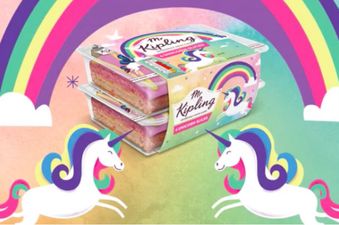 Mr Kipling has just released unicorn slices and they look absolutely delicious