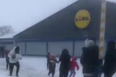 Nine arrested after Lidl store is dramatically looted and damaged