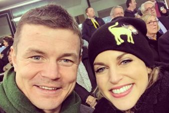 Brian O’Driscoll and Amy Huberman celebrate their eight wedding anniversary