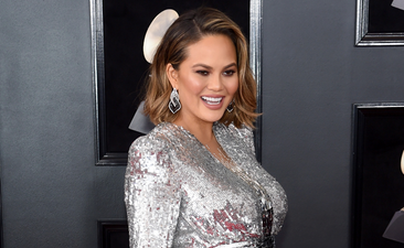 Chrissy Teigen shares first look at her unborn baby boy in adorable post