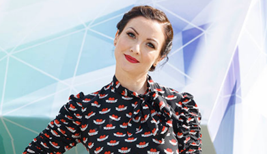 Jennifer Zamparelli brings baby Enzo to work and he’s loving it