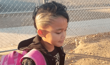 Girl, 8, ‘banned’ from going to school because of her hairstyle