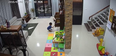 A video of a child playing at home shows how easily furniture can topple over