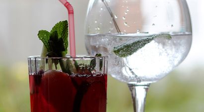 This strawberry cucumber infused gin is the stuff of cocktail dreams