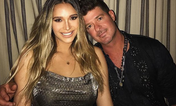 Robin Thicke’s girlfriend April is being harshly criticised for sharing a breastfeeding photo