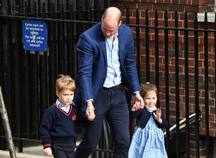 Did you spot this adorable moment between George and Charlotte?