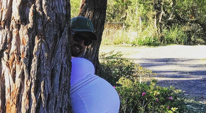 Dads-to-be are posting pregnancy bump photos and they’re both hilarious and cute