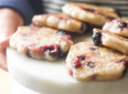 Healthy weekend breakfast: 3-ingredient banana blueberry fritters
