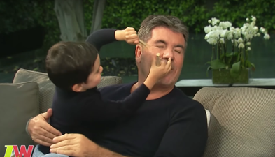 Simon Cowell’s son completely stole the show during his latest interview