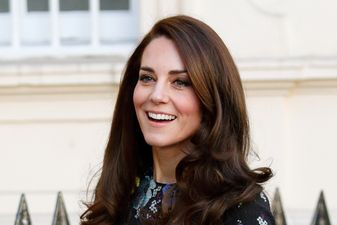 So this is the €50 ZARA dress Kate Middleton wore at the Houghton horse trials yesterday