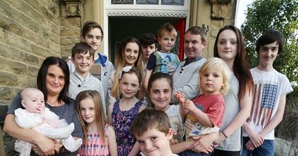 Britain’s biggest family announce they’re having their 21st child