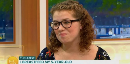 Viewers think mum’s children will be ‘bullied’ because they’re still being breastfed