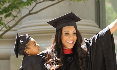 Single mum posts inspiring open letter after graduating from Harvard Law