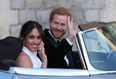 Prince Harry and Meghan stole the show at a family wedding this weekend