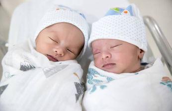 Gay couple’s joy as they can both be biological dads to their twins