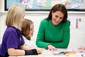 Kate Middleton shows sweet family photo that ‘makes her happy’ to school kids