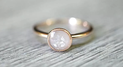 Jewellery made from breastmilk might sounds nuts – but look how pretty it is