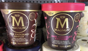 Yummy! Magnum just released a white chocolate and COOKIE flavoured ice cream
