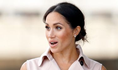 Meghan Markle just arrived in Morocco wearing the most STUNNING red dress ever