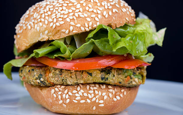 This spinach artichoke burger recipe is something that the whole family will love