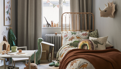 Dinosaur lovers, rejoice! H&M Home has everything you need for a roar-some room update