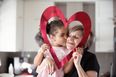 A really sweet tradition to start with your child in the run up to Valentine’s Day