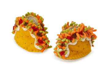 Taco booties for babies exist and they are actually adorable enough to eat