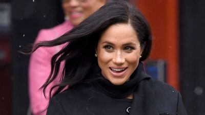 Meghan Markle has been spotted out and about in Toronto, and she looks really happy