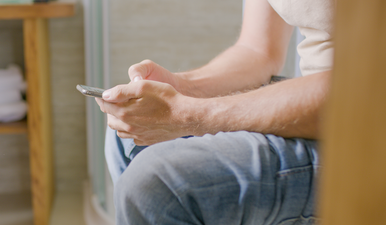 Mum switches off WiFi every time her husband ‘camps’ in bathroom to avoid helping with newborn twins