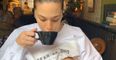 Ashley Graham just shared the most normal, gorgeous picture of breastfeeding her newborn in public