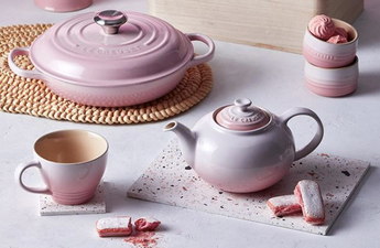 Le Creuset has launched a millennial pink collection, and we need it all tbh