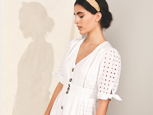 Brides to be, this Monsoon dress would be perfect for the day after your wedding