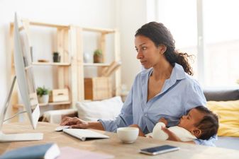 Research finds mothers working from home get interrupted more than dads