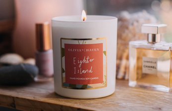 These stunning luxury soy candles are handmade on the coast of Northern Ireland