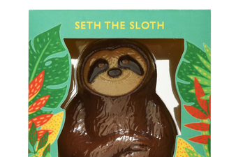 M&S is selling a chocolate sloth for Easter and he is just TOO cute