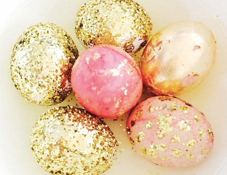 Easter egg painting crafts