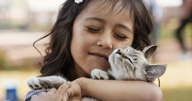 children benefit from having a pet