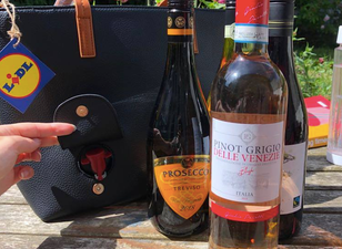 Lidl will be selling a wine cooler handbag with a secret nozzle next week