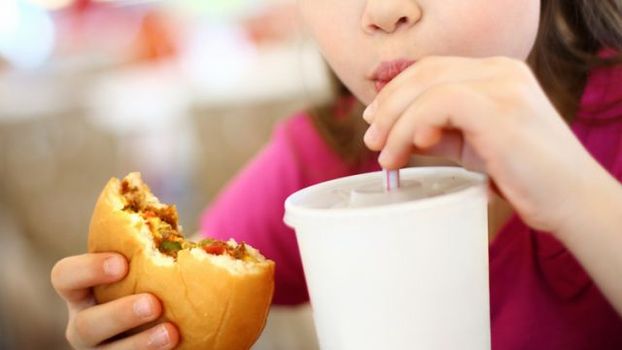 dads give children more junk food