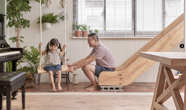 child-friendly interior