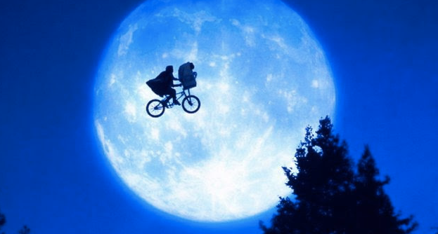 E.T. at the drive-in cinema