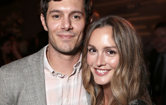 Leighton Meester and Adam Brody