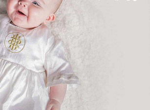 The beautiful hand-made Christening gowns that are inspired by Ireland’s history and ancient Celtic past
