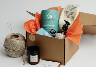 These Irish-made gift boxes are the perfect way to let a friend know you are thinking of them