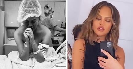 Chrissy Teigen reveals she got a tattoo in honour of the son she lost