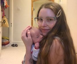 Harry Potter star Jessie Cave’s 11-week-old baby is in hospital with Covid