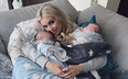 Rosanna Davidson has a very nifty – and hilarious – trick for telling her twin baby boys apart