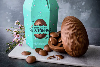 M&S launches new pink gin and tonic Easter egg