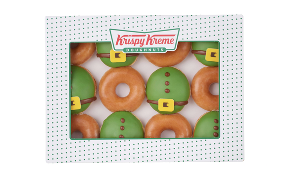 Krispy Kreme’s St Patrick’s Day limited-edition doughnut