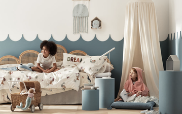 Mermaids, seashells and scary sharks –we love the new H&M kids’ room collection